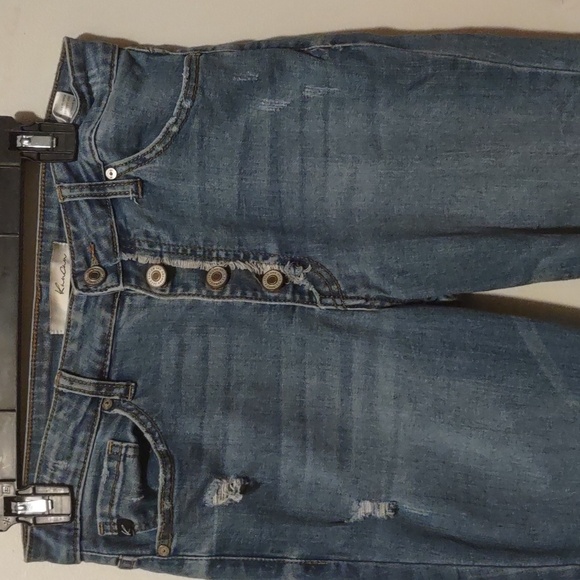 Kancan Mid-Rise Skinny Jeans Maybe High rise button closure 27 juniors size 7 - Picture 3 of 9